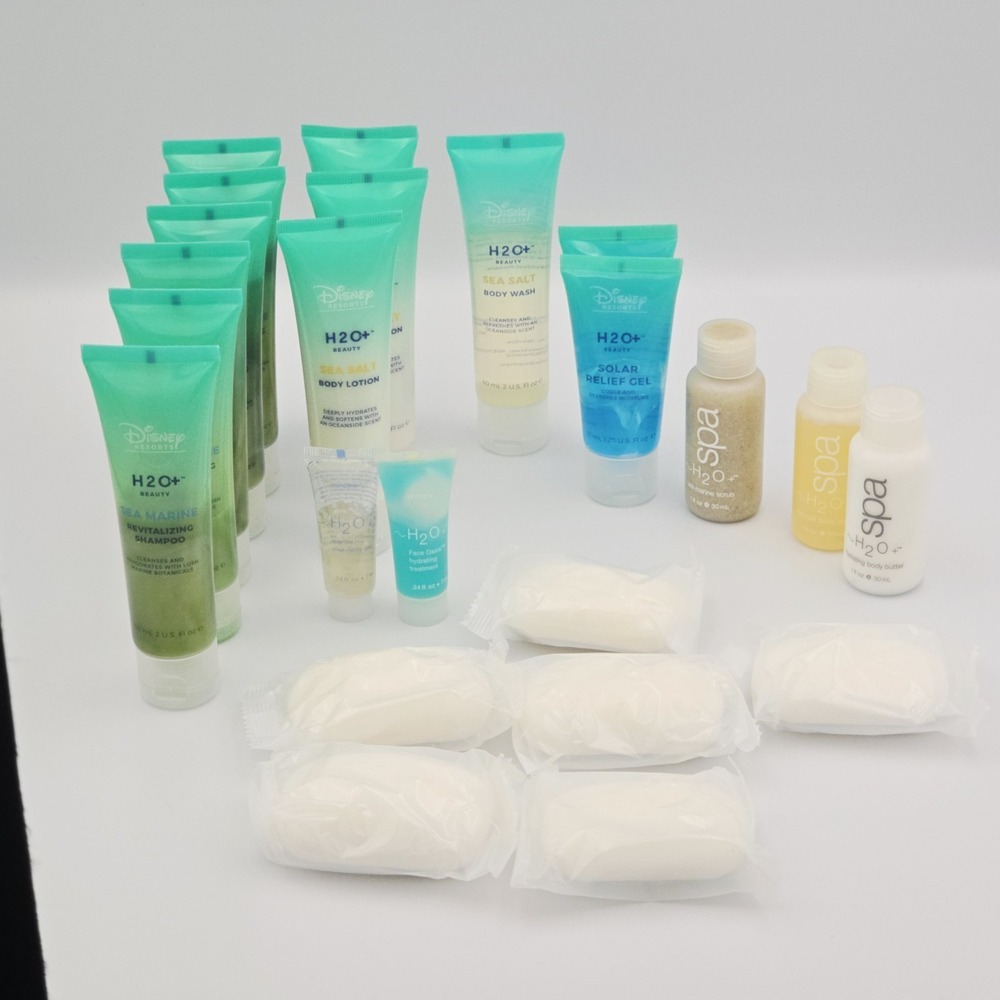 Disney H2O+  Resorts‎ Lot of 18 + Bonus Toiletries Mixed Box